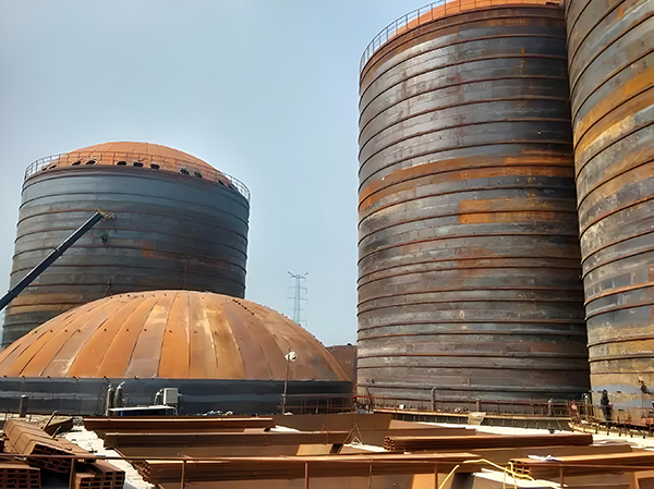 烈山焦粉钢板仓